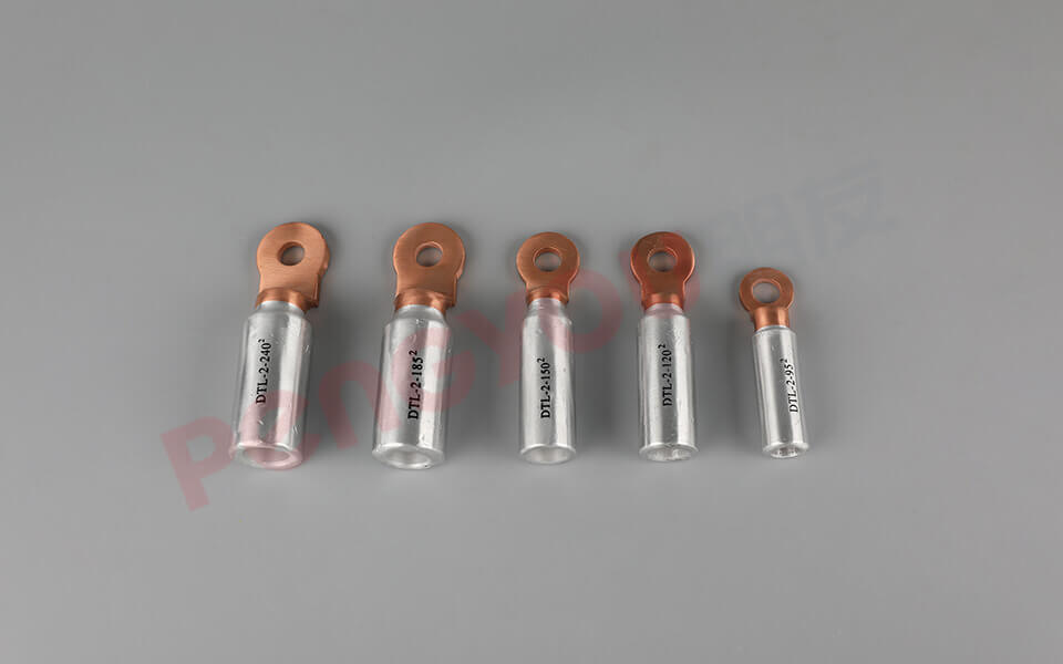 DTL-2 series round head copper aluminum terminal block