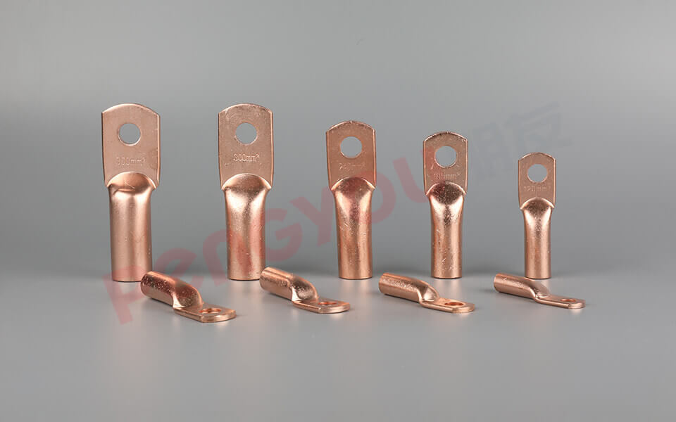 DTG tube press tinned copper nose terminal block