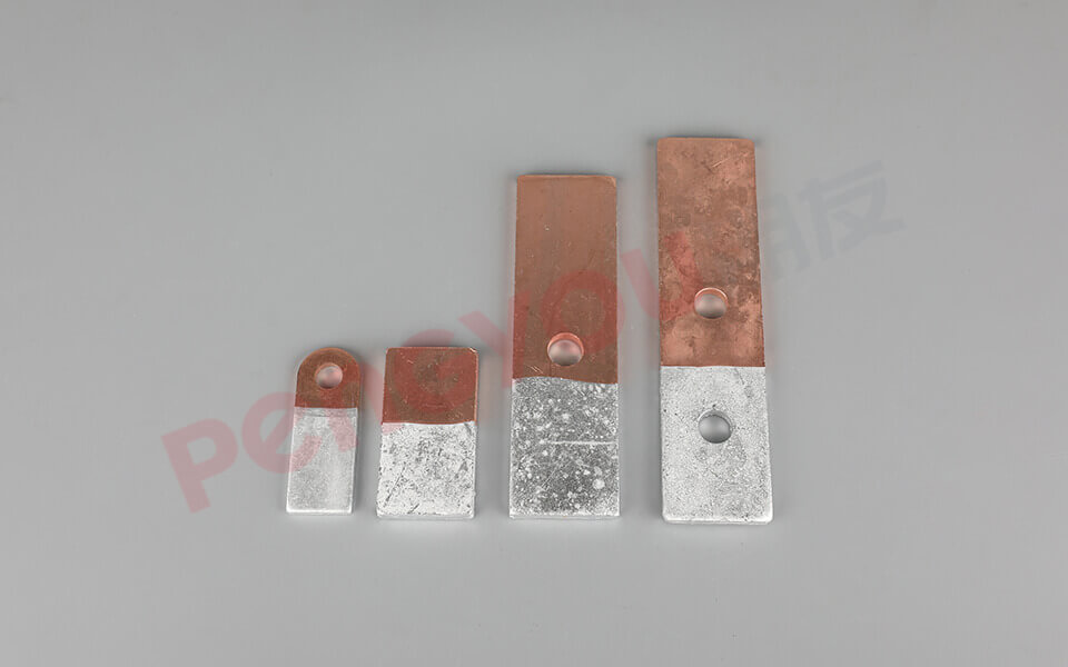 MG copper-aluminum transition plate